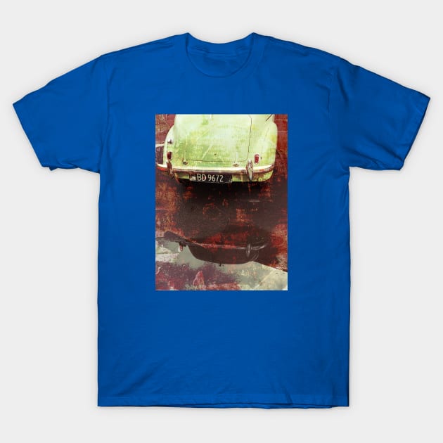 Old Green Car T-Shirt by PaulWebster